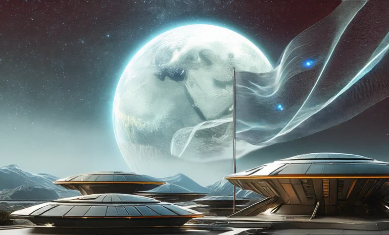 Waving Flags on the Moon? Sci-Fi Just Got Real